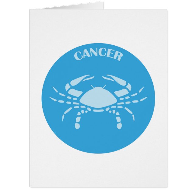 Cancer, Zodiac Sign, Horoscope, Astrology (Front)