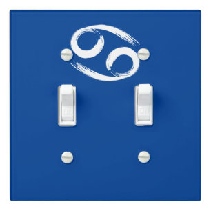 CANCER Zodiac Sign June July Summer Astrology Light Switch Cover