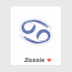 CANCER Zodiac Sign June July Summer Astrology Sticker