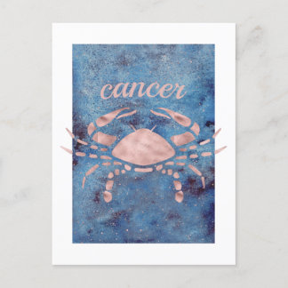 Cancer Zodiac Sign Postcard