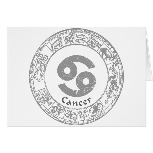 Cancer Zodiac sign vintage (Front Horizontal)