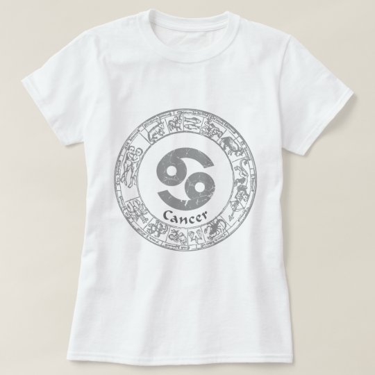 cancer zodiac sign t shirt