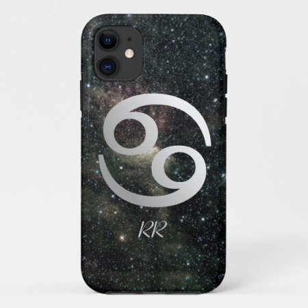 Cancer Zodiac Star Sign On Universe Iphone 11 Case