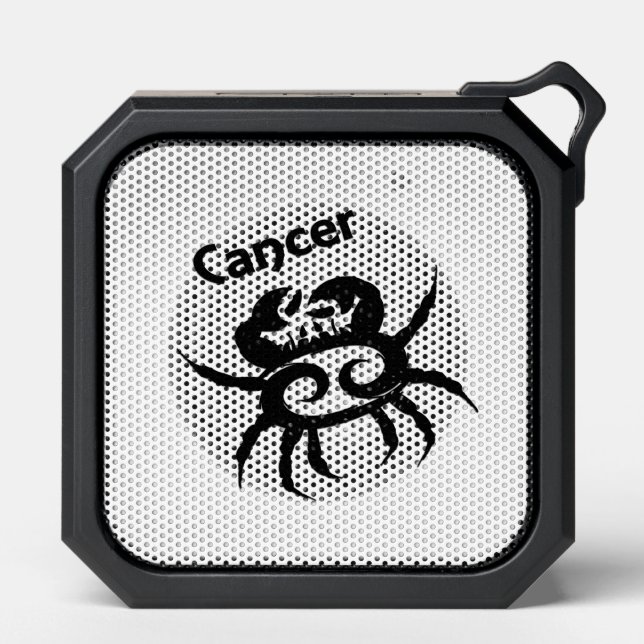 Cancer Zodiac Symbol and Sign Bluetooth Speaker (Front)