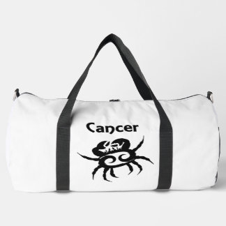 Cancer Zodiac Symbol and Sign Duffle Bag