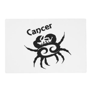 Cancer Zodiac Symbol and Sign Placemat