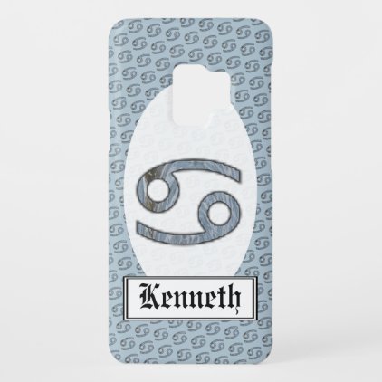 Cancer Zodiac Symbol Element by Kenneth Yoncich Case-Mate Samsung Galaxy S9 Case