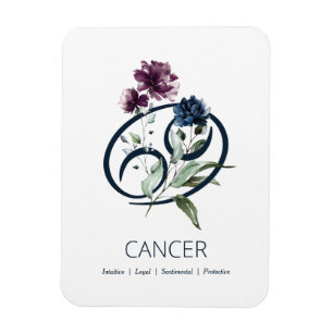 Cancer Zodiac Symbol Magnet