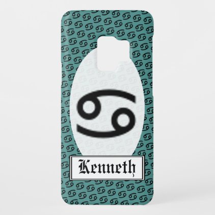 Cancer Zodiac Symbol Standard by Kenneth Yoncich Case-Mate Samsung Galaxy S9 Case