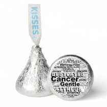 Cancer Zodiac Word Cloud Inspiration  Hershey®'s Kisses®