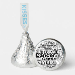 Cancer Zodiac Word Cloud Inspiration Hershey®'s Kisses®