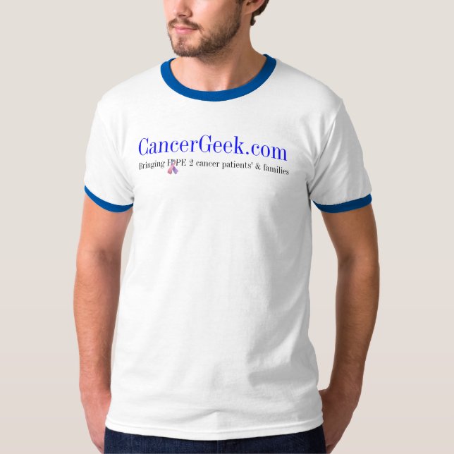 CancerGeek.com T-Shirt (Front)