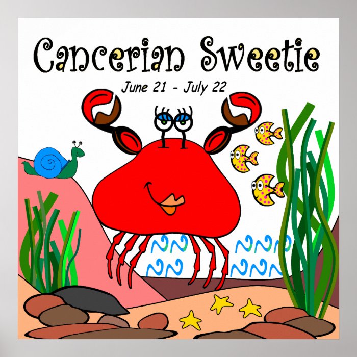 CANCERIAN SWEETIE KID'S POSTER