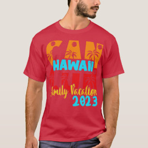 Cancun 2023 Hawaii Summer Family Couple Matching H T-Shirt