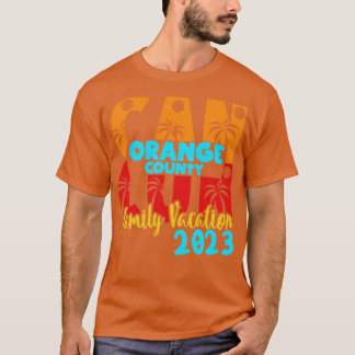 Cancun 2023 Orange County Summer Family Couple Mat T-Shirt