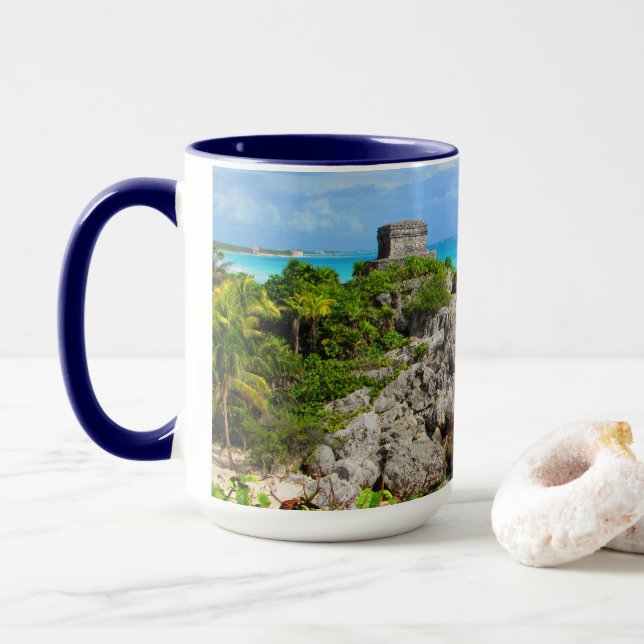 CANCUN #8 MUG (With Donut)
