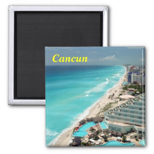 Cancun fridge magnet