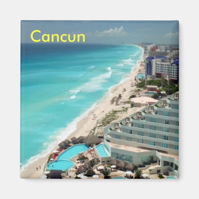 Cancun fridge magnet (Front)