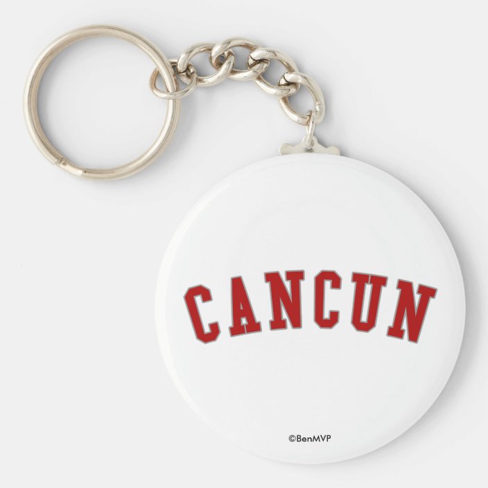 Cancun Keychain