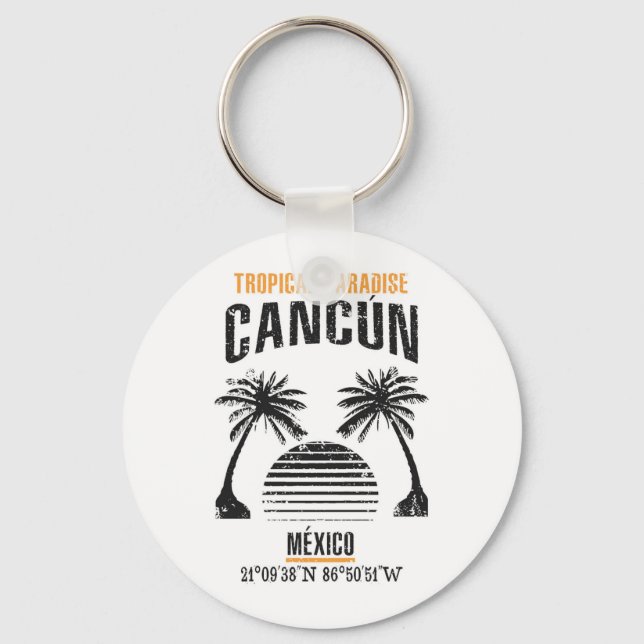 Cancún Keychain (Front)