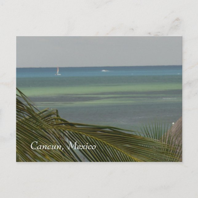 Cancun, Mexcio Postcard (Front)