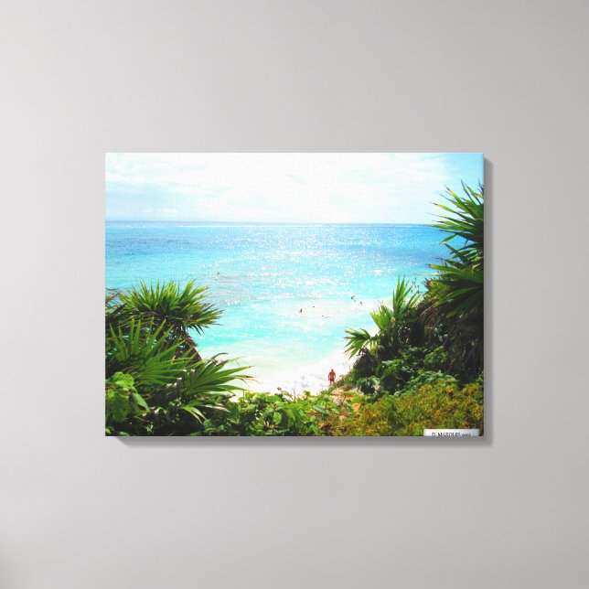 CANCUN, MEXICO #10 CANVAS PRINT (Front)