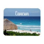 Cancun Mexico Beach Resort Magnet at Zazzle