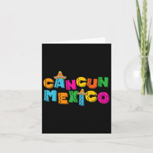 Cancun Mexico Card