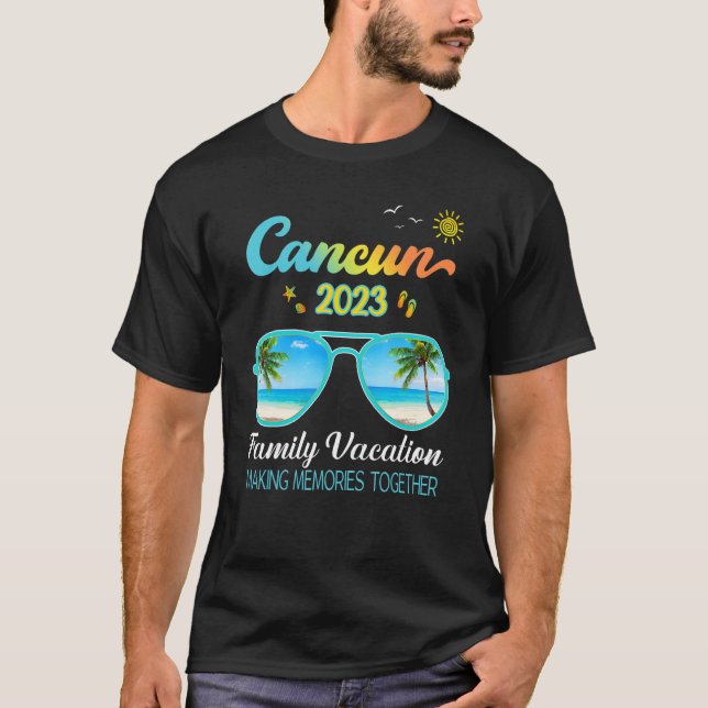 Cancun Mexico Family Trip 2023 Outfit_10 T-Shirt (Front)