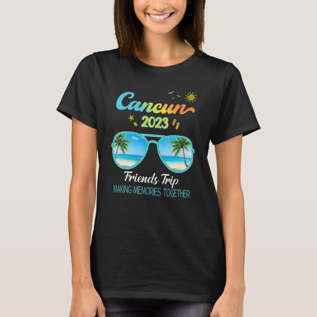Cancun Mexico Family Trip 2023 Outfit_8 T-Shirt (Front)