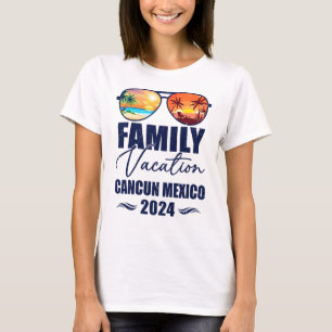 Cancun Mexico Matching Family Vacation 2024 Making T-Shirt