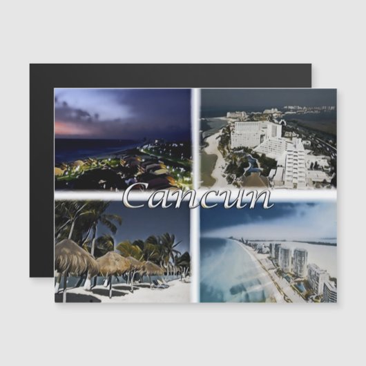 Cancun - Mexico - Mosaic - (Front/Back)