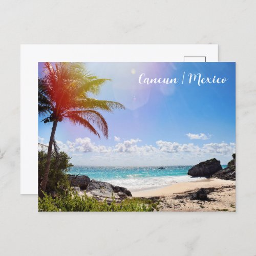 Cancun Mexico Postcard