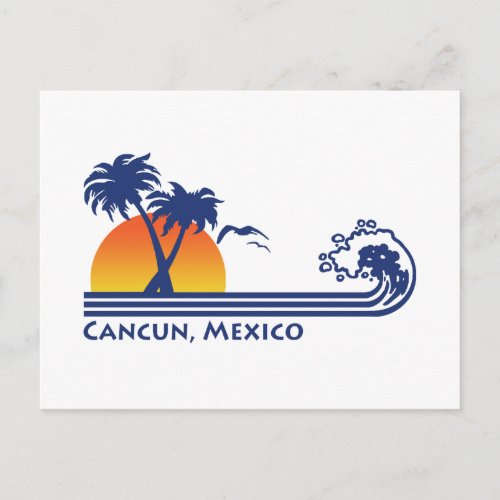 Cancun Mexico Postcard
