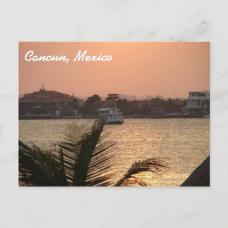 Cancun, Mexico Postcard