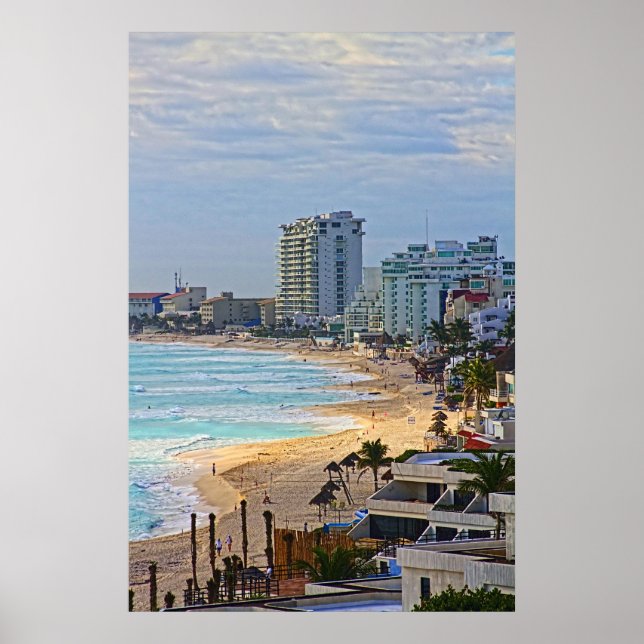 Cancun Mexico Poster (Front)