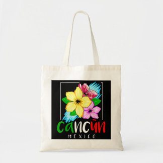 Cancun Mexico Souvenir Gift Spring Break Summer Va Tote Bag