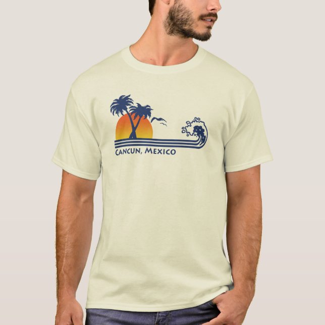 Cancun Mexico T-Shirt (Front)