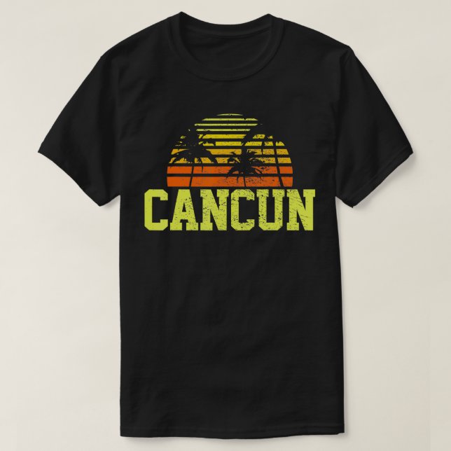Cancun Mexico  T-Shirt (Design Front)