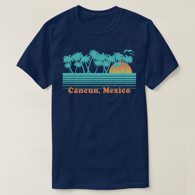 Cancun Mexico T-Shirt (Design Front)
