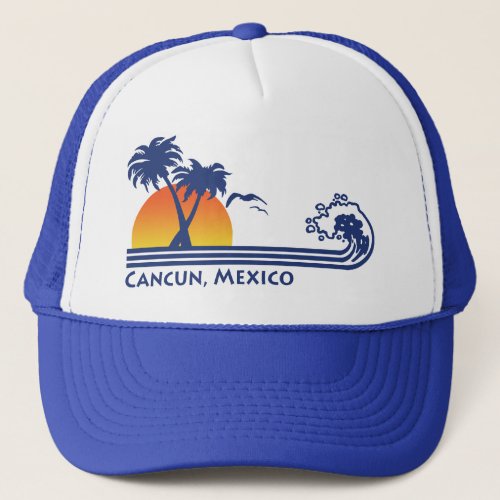 Cancun Mexico Trucker Hat