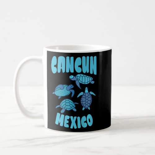 Cancun Mexico Turtle Cruise Vacation Getaway  Coffee Mug