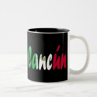 Cancun, Mexico Two-Tone Coffee Mug