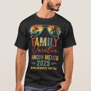 Cancun Mexico Vacation 2025 Matching Family Group T-Shirt