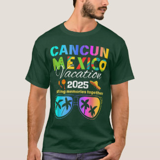 Cancun Mexico Vacation Beach 2025 Trip Group Squad T-Shirt