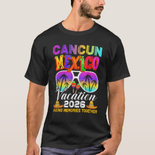 Cancun Mexico Vacation Beach 2026 Trip Group Squad T-Shirt