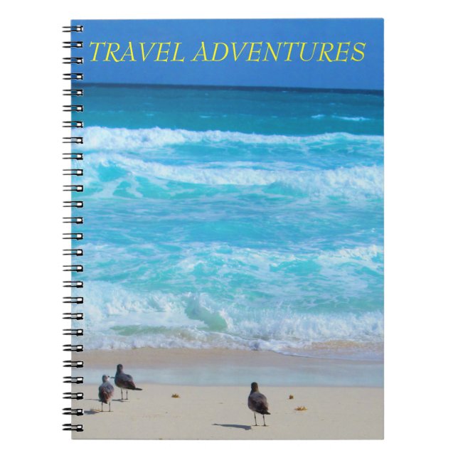 CANCUN OCEAN #2 TRAVEL JOURNAL (Front)