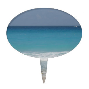 Cancun Ocean Cake Topper