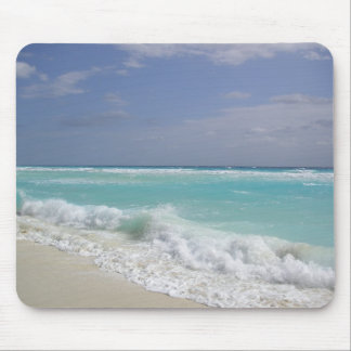 Cancun Ocean Waves Mouse Pad
