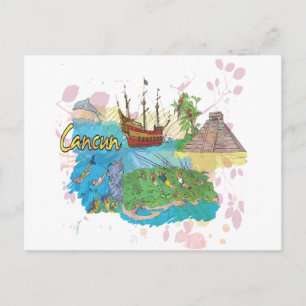 Cancun Postcard